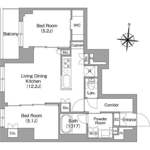 プラネソシエプラス旗の台 302