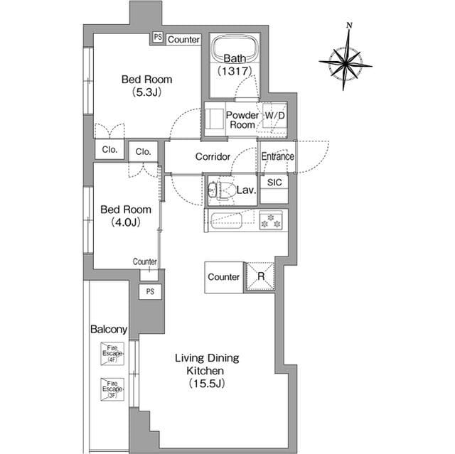 プラネソシエプラス旗の台 303