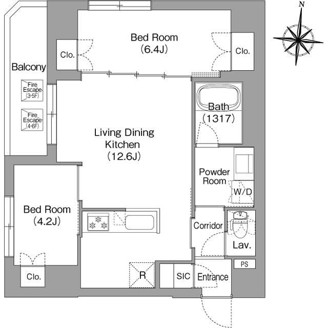プラネソシエプラス旗の台 504