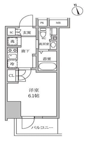 レジディア蒲田Ⅳ 0306