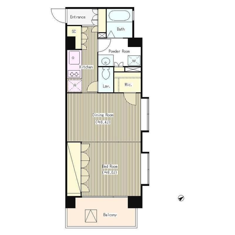 コートラクリア京橋 1003