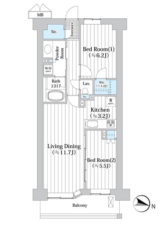 アビティグランデ砧 (C棟) 3113