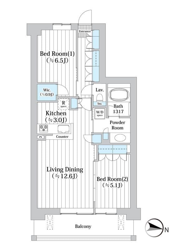 アビティグランデ砧 (C棟) 3214