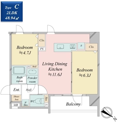 クロスレジデンス日本橋浜町 0604