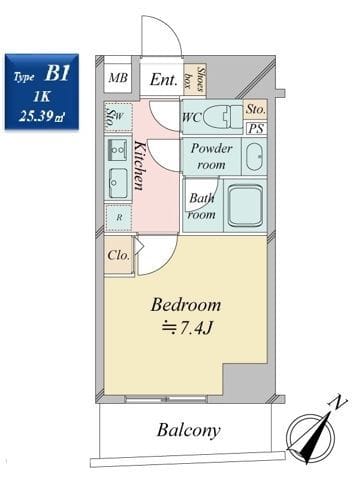 クロスレジデンス日本橋浜町 1002