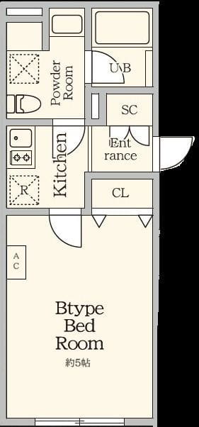 AGRACES北新宿Ⅱ 303