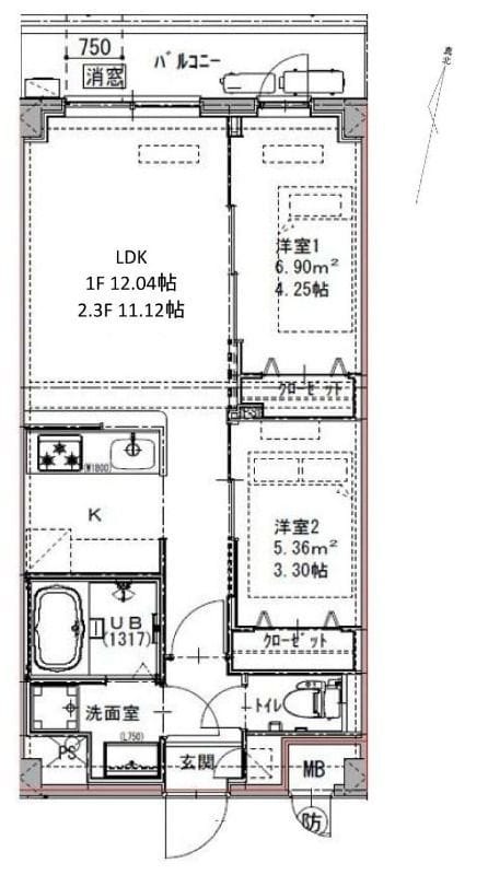 ジェノヴィア六町 207