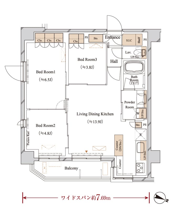 ブランシエスタ江古田 0201