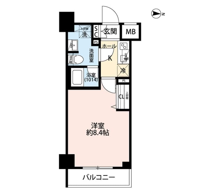 プレール・ドゥーク本所吾妻橋Ⅴ 203 間取り図