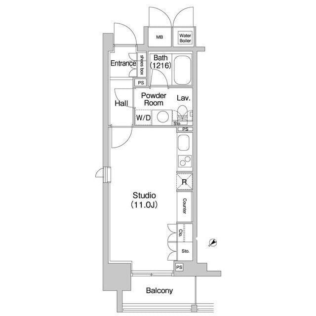 コンフォリア北参道 0809