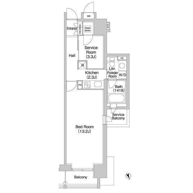コンフォリア北参道 0810