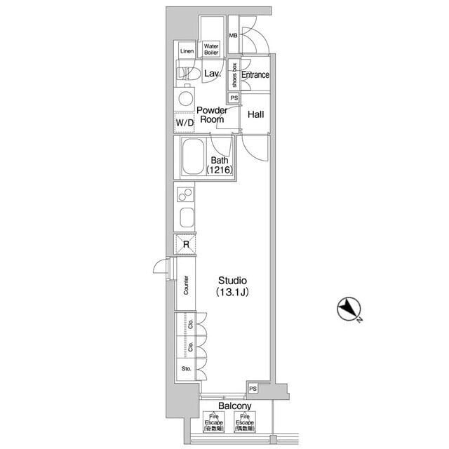 コンフォリア北参道 1012