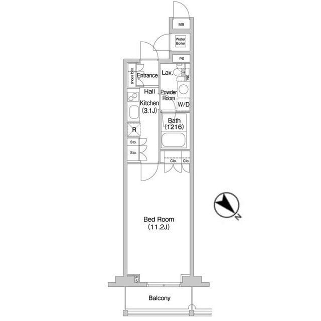 コンフォリア北参道 1211