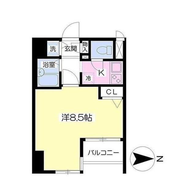 ガーラプレイス錦糸町 0303 間取り図