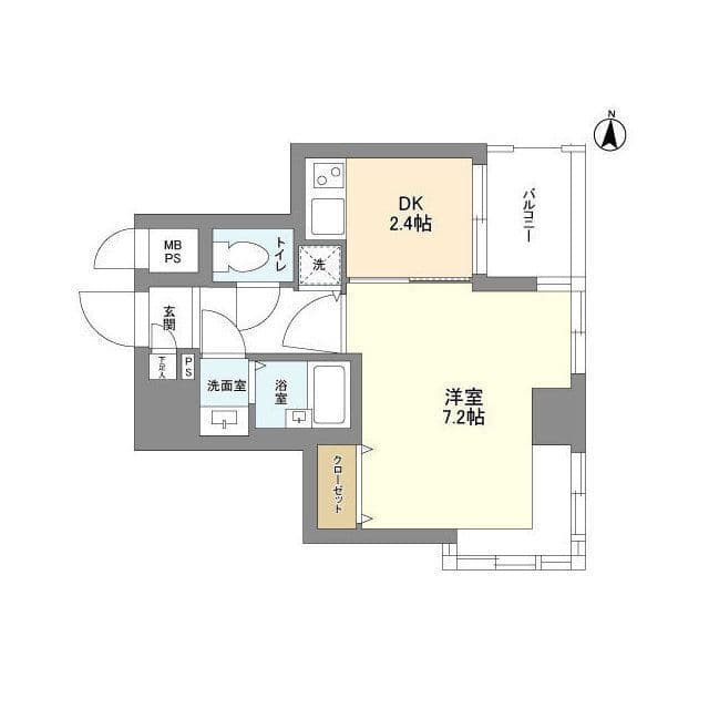 ガーラプレイス錦糸町 0501 間取り図