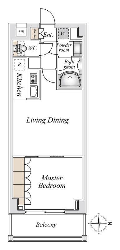 JMFレジデンス赤羽志茂 0101