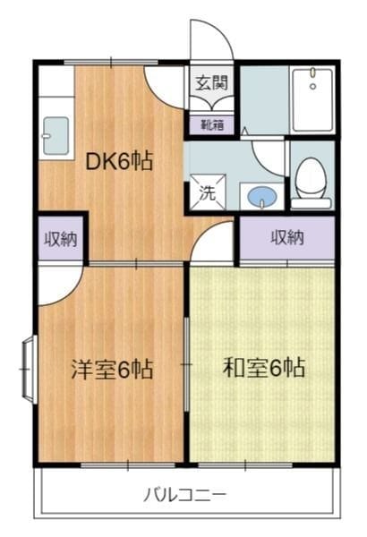 カサベルデ 101 間取り図