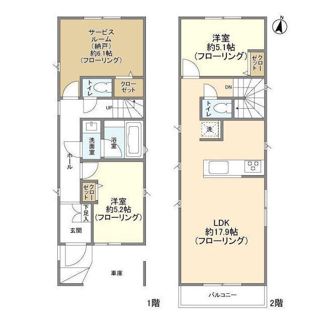 Kolet永福町 40万円/入力なし/なし 間取り図