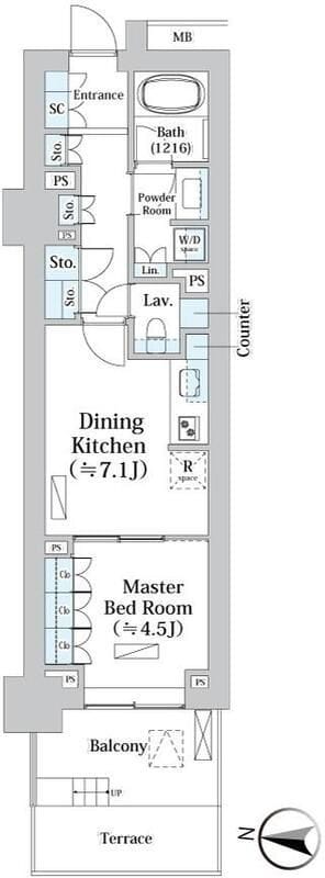 パークホームズ文京小石川ヒルテラス 223