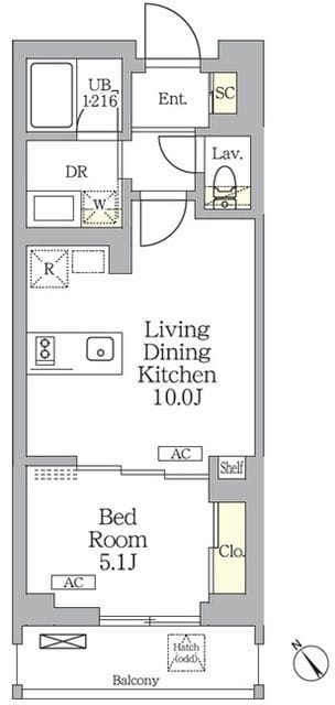 グランパーク千駄ヶ谷レジデンス 302