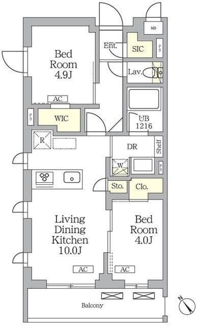 グランパーク千駄ヶ谷レジデンス 401