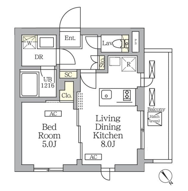 グランパーク千駄ヶ谷レジデンス 406