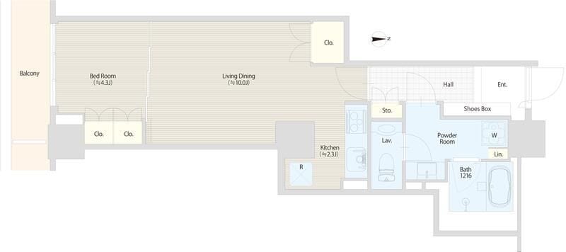 恵比寿ガーデンテラス弐番館 512