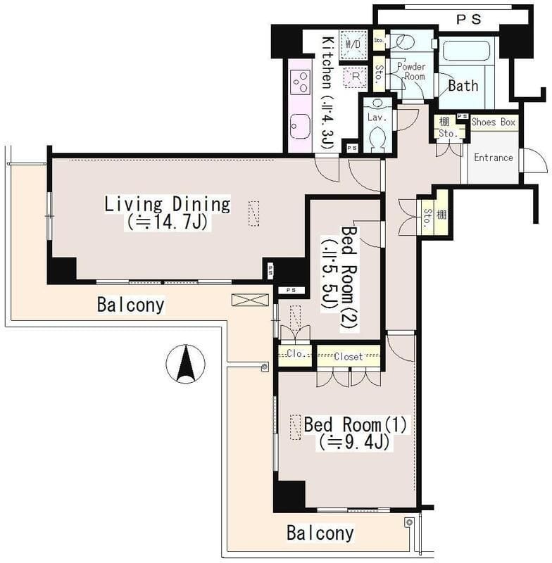 恵比寿ガーデンテラス弐番館 814