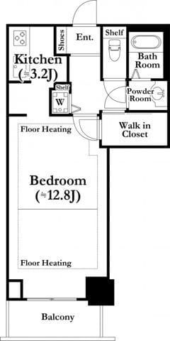 河田町ガーデン1号棟 1715