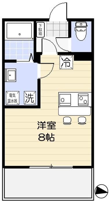 アリエル関町北 402 間取り図