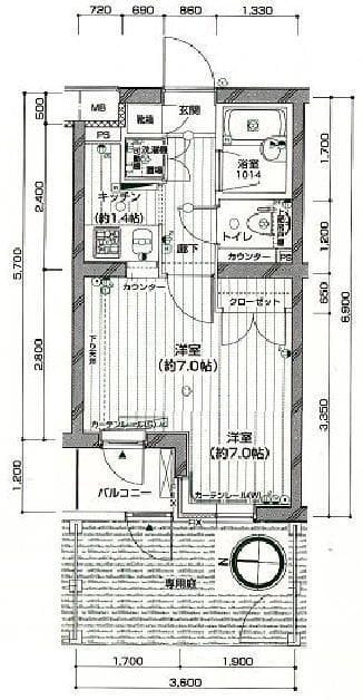 プライマリー桜新町 102