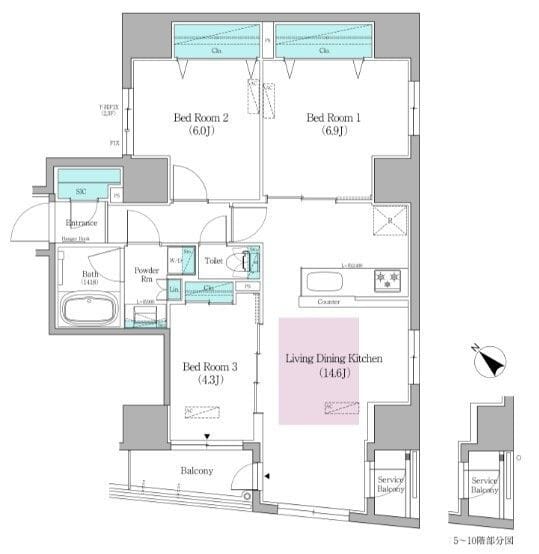 アーバネックス日本橋馬喰町Ⅱ 802