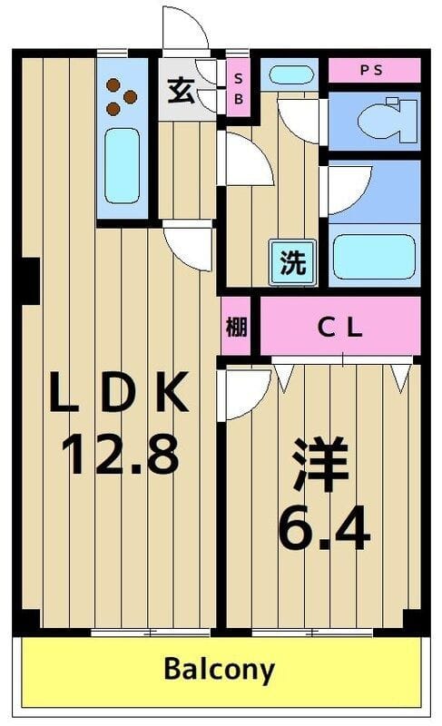 ツインタワー住利住吉館 910 間取り図