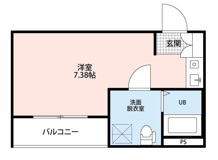 ルナソレイユ川崎 206