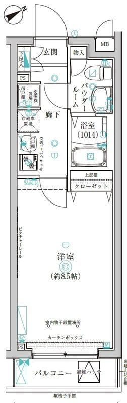 GROWS練馬高野台 407 間取り図