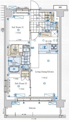 GENOVIA赤羽(ジェノヴィア赤羽) 705