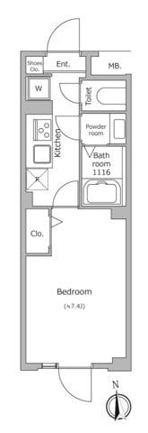 グローリオシェルト池袋本町 0108