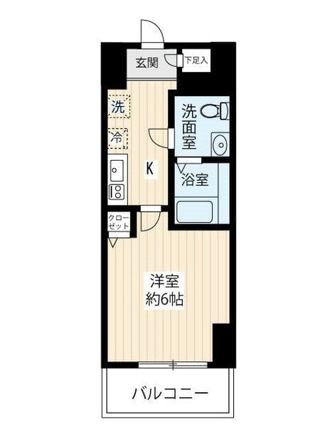 GENOVIA青砥skygarden 1204 間取り図