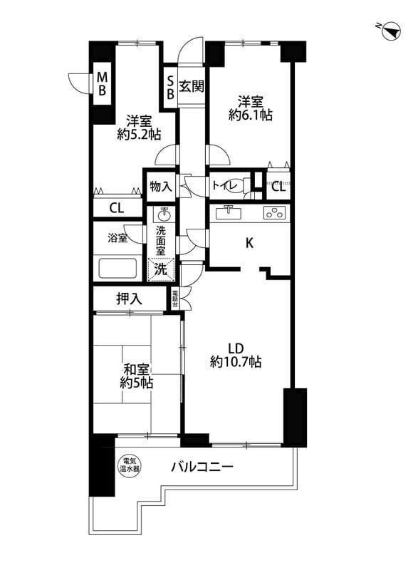 フラット三ツ沢公園 102