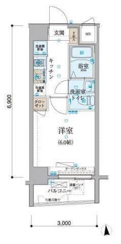 リヴシティ中野 202