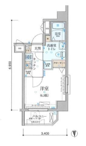 リヴシティ中野 405