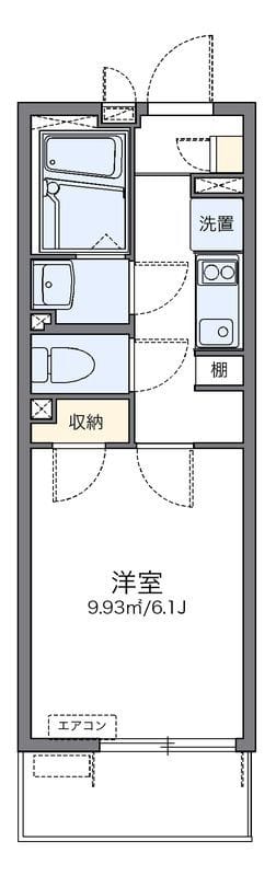 レオネクストエステート旗の台 304 間取り図