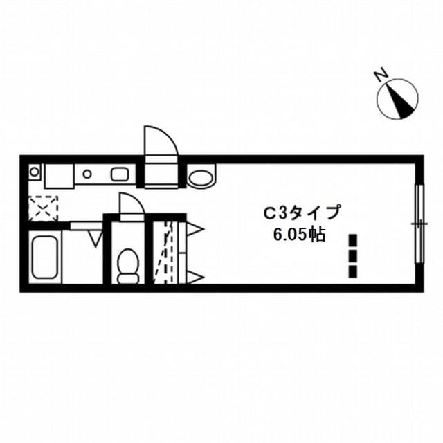 レジディア駒沢大学 0404 間取り図