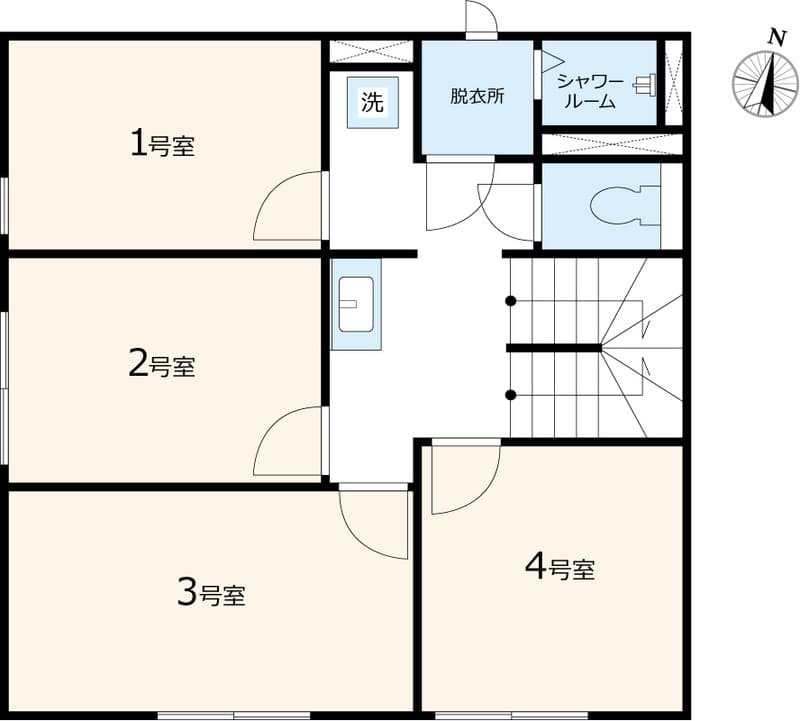 HSH 204 間取り図
