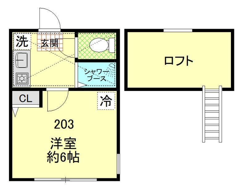 エアプレイス元住吉 203