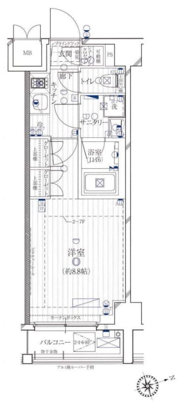 レガリス用賀 202