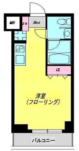 ヴィブレ西荻 405 間取り図