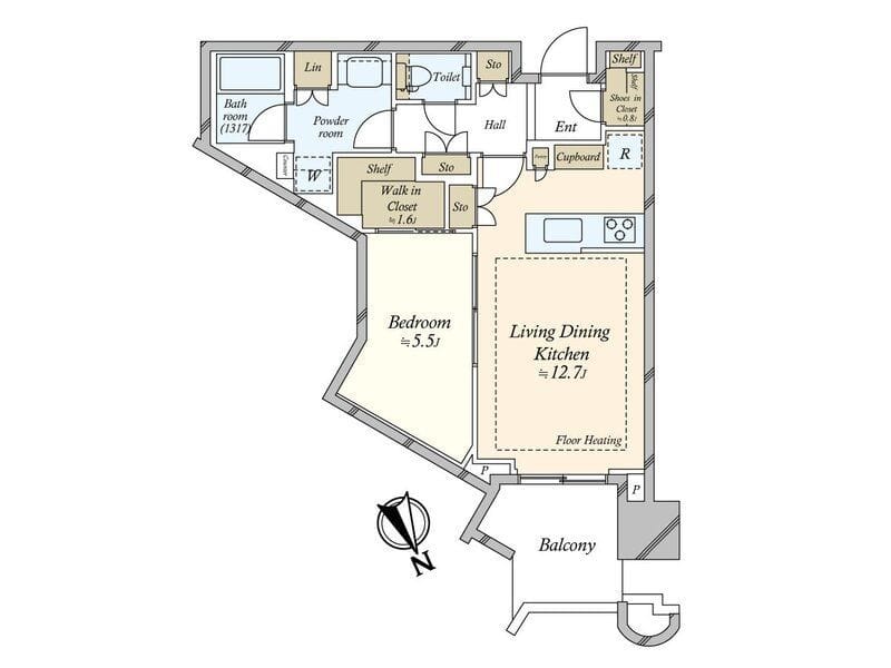 パークタワー勝どきミッド 3908