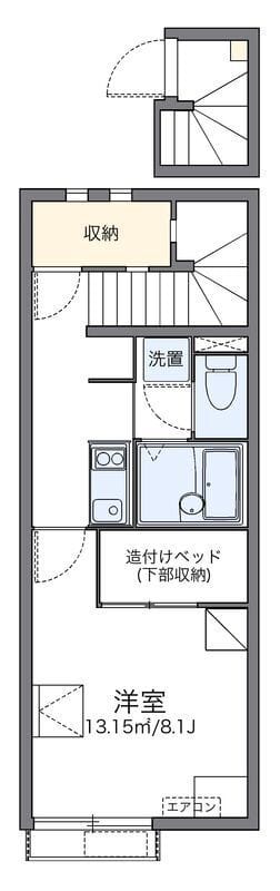 レオネクストやまと 203 間取り図