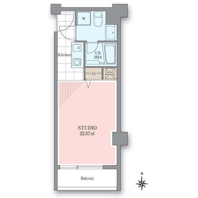 ホテル&レジデンス六本木 住居(7F借上) 0705-2 22万円/入力なし/22,000円